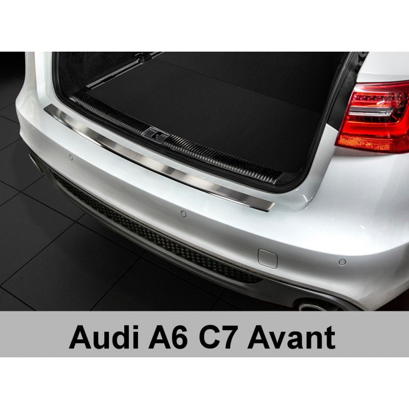 PROTECTOR PARACHOQUES ACERO INOXIDABLE Audi A6 Avant 11 