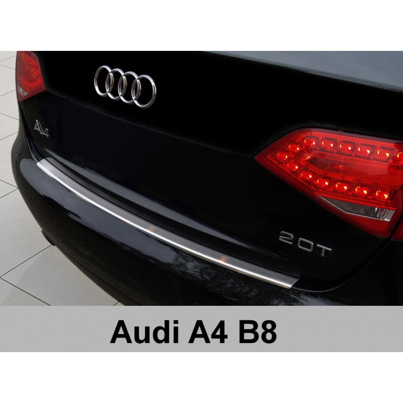 PROTECTOR PARACHOQUES ACERO INOXIDABLE Audi A4 B8 Sedan 08 12