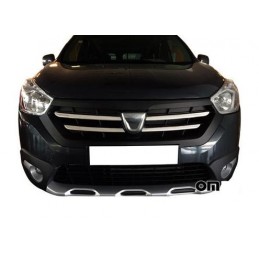 CUBRE PARRILLAS FRONTAL CROMADAS INOXIDABLE DACIA DOKKER 2012 