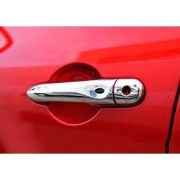 CUBRE MANETAS CROMADAS INOX RENAULT CLIO IV 2012  C  SENSOR