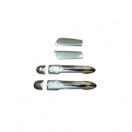 CUBRE MANETAS CROMADAS INOX RENAULT CLIO IV 2012  C  SENSOR