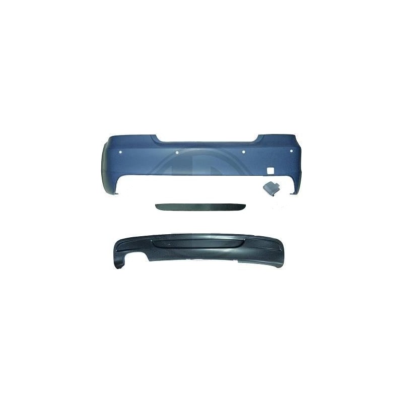 Parachoques Trasero look M BMW E82 E88 07  Con partronik