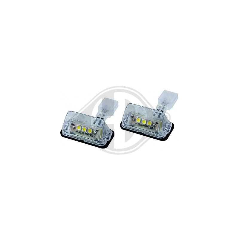 PILOTOS MATRICULA DE LED PEUGEOT 5008 09   ALTA POTENCIA