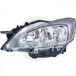 FARO DELANTERO IZQUIERDO PEUGEOT 508 10 08 14 DEPO   H7   H7 PAR