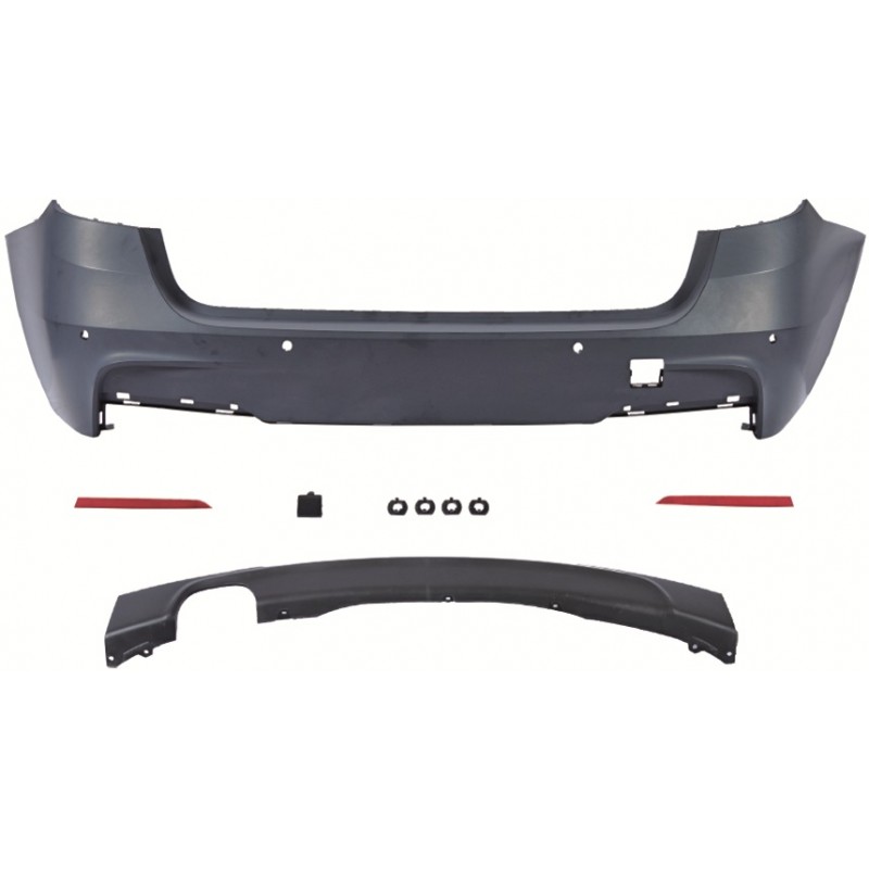 PARACHOQUES TRASERO BMW F31 LOOK M    11    gt  gt   CON PDC  PLASTICO