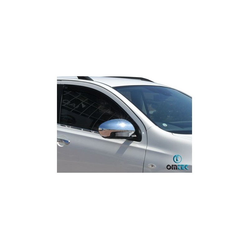 Cubre Espejos Retrovisores en Abs Cromado NISSAN QASHQAI 2010 gt  2