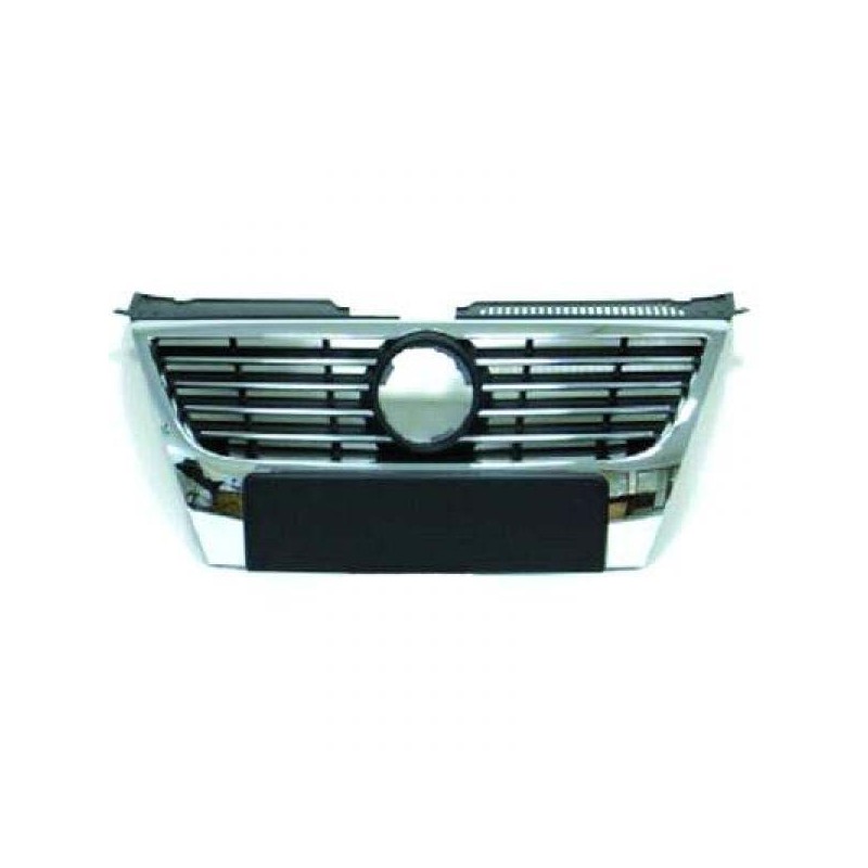 PARRILLA CENTRAL VW PASSAT 3C 05 10 NO PDC  Chrome Frame   CHROM