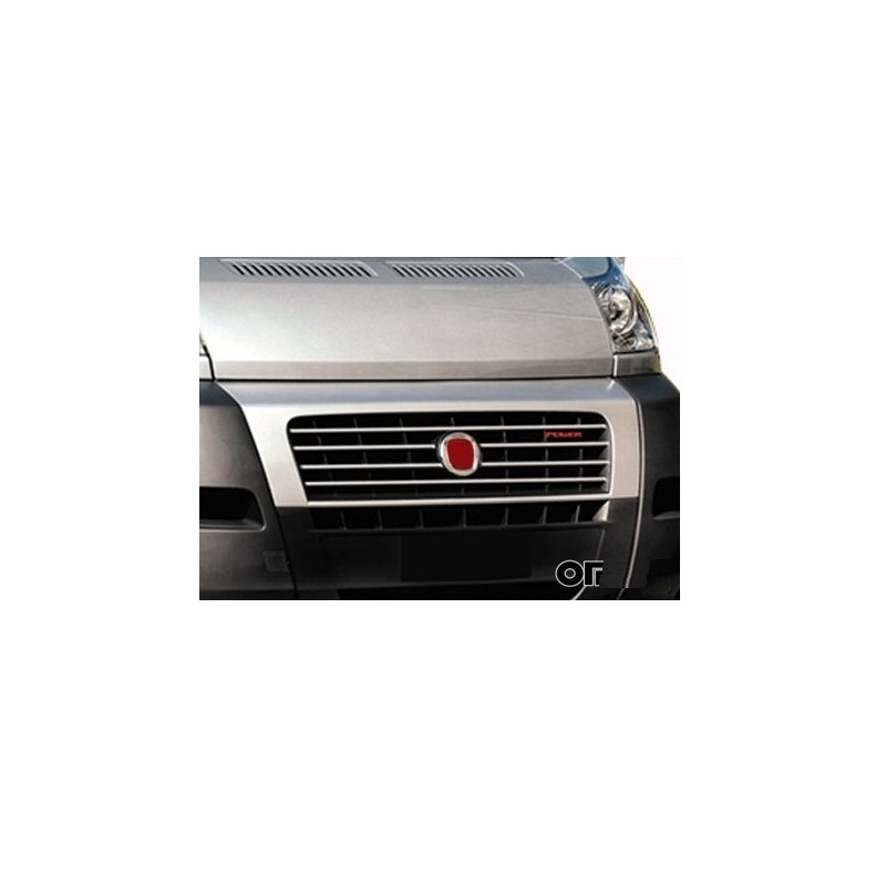 CUBRE PARRILLA ACERO INOXIDABLES FIAT DUCATO 2006 2014 6 PIEZAS