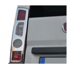 MARCOS PILOTOS TRASERO ACERO INOXIDABLE FIAT DUCATO 2006 2014