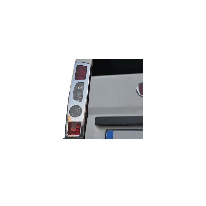 MARCOS PILOTOS TRASERO ACERO INOXIDABLE FIAT DUCATO 2006 2014