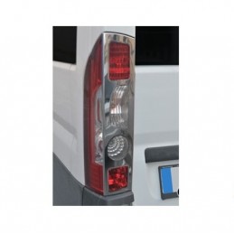 MARCOS PILOTOS TRASERO ACERO INOXIDABLE FIAT DUCATO 2006 2014
