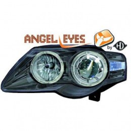 JUEGO FAROS DE DISENO VW PASSAT 3C 05 10 CRISTAL NEGROS H7   H7 