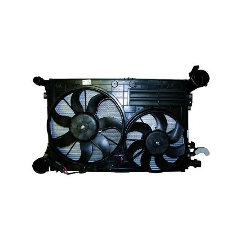 MODULO CENTRAL CON RADIADOR   VENTILADORES VW PASSAT 3C 05 10  gt  