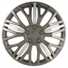 TAPACUBOS RUEDA 16 quot  VERMONT BRONCE PLATA