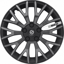 TAPACUBOS SPARCO LEGERA 13 quot  NEGRO CARBON