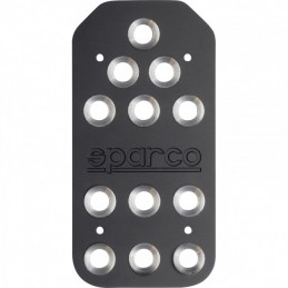 Reposapies Sparco Piuma negro aluminium