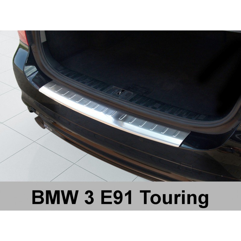 PROTECTOR PARACHOQUES ACERO INOXIDABLE BMW E91 TOURING 08 12