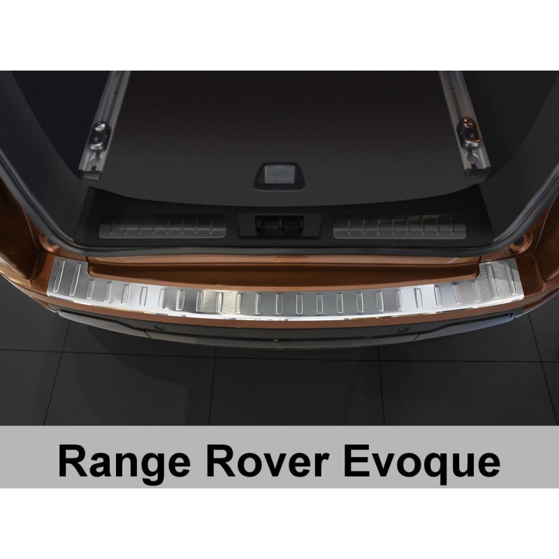 PROTECTOR PARACHOQUES TRASERO ACERO INOXIDABLE RANGE ROVER EVOQU