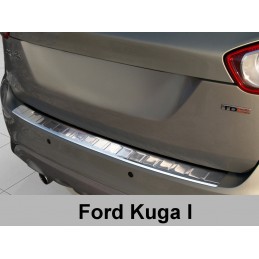 PROTECTOR PARACHOQUES TRASERO ACERO INOXIDABLE FORD KUGA 08 