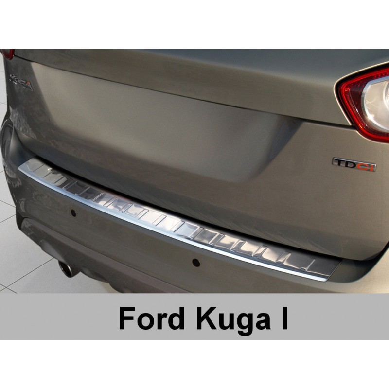 PROTECTOR PARACHOQUES TRASERO ACERO INOXIDABLE FORD KUGA 08 
