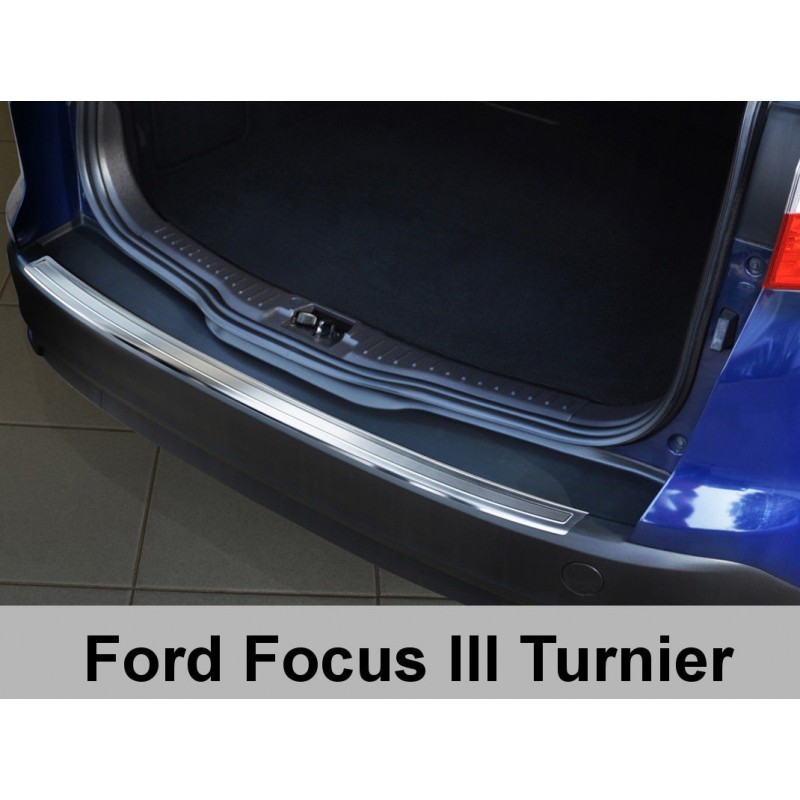 PROTECTOR PARACHOQUES ACERO INOXIDABLE FORD FOCUS III  TURNIER 2