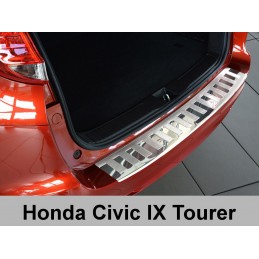 PROTECTOR PARACHOQUES ACERO INOXIDABLE HONDA CIVIC TOURER 2014 
