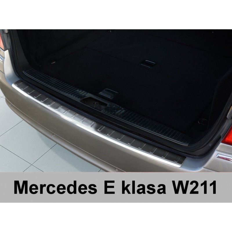 PROTECTOR PARACHOQUES ACERO INOXIDABLE MERCEDES E  Klasa W211 T 