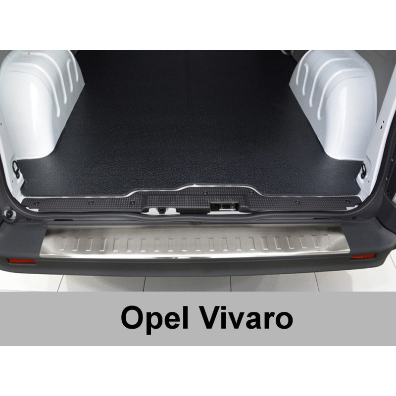 PROTECTOR PARACHOQUES ACERO INOXIDABLE OPEL VIVARO 01 14