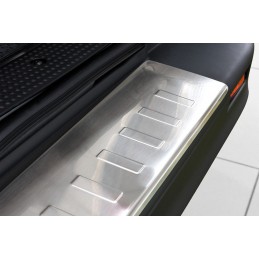 PROTECTOR PARACHOQUES TRASERO ACERO INOXIDABLE RENAULT TRAFIC 01