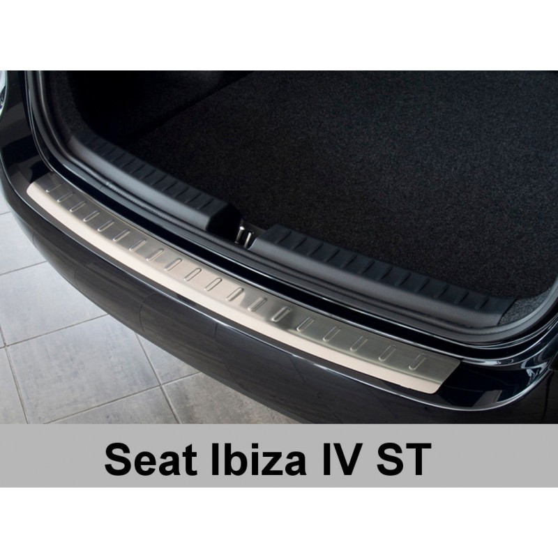 PROTECTOR PARACHOQUES ACERO INOXIDABLE SEAT IBIZA 6J ST 2008 
