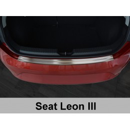 PROTECTOR PARACHOQUES ACERO INOXIDABLE SEAT LEON III 5F 2013 