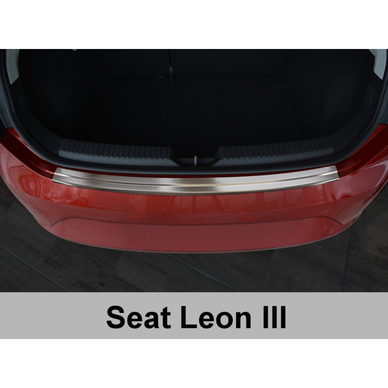 PROTECTOR PARACHOQUES ACERO INOXIDABLE SEAT LEON III 5F 2013 