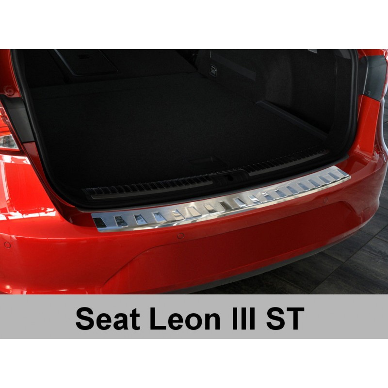 PROTECTOR PARACHOQUES ACERO INOXIDABLE SEAT LEON III 5F ST 2013 