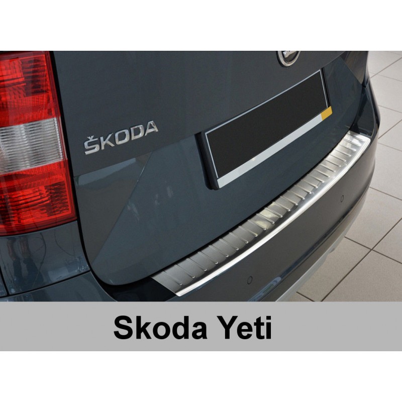 PROTECTOR PARACHOQUES TRASERO ACERO INOXIDABLE SKODA OUTDOOR 201