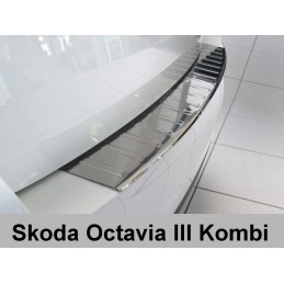 PROTECTOR PARACHOQUES ACERO INOXIDABLE SKODA OCTAVIA III COMBI 2