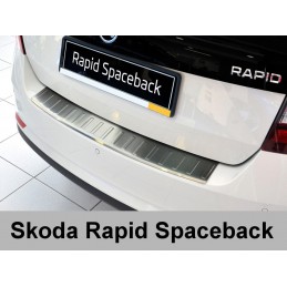 PROTECTOR PARACHOQUES ACERO INOXIDABLE SKODA RAPID SPACEBACK 201