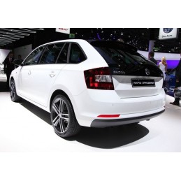 PROTECTOR PARACHOQUES ACERO INOXIDABLE SKODA RAPID SPACEBACK 201