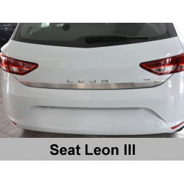 PROTECTOR PORTON TRASERO ACERO INOXIDABLE SEAT LEON 5F 2013 