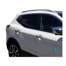 CUBRE MANETAS PUERTA ACERO INOXIDABLE NISSAN QASHQAI II 2013 