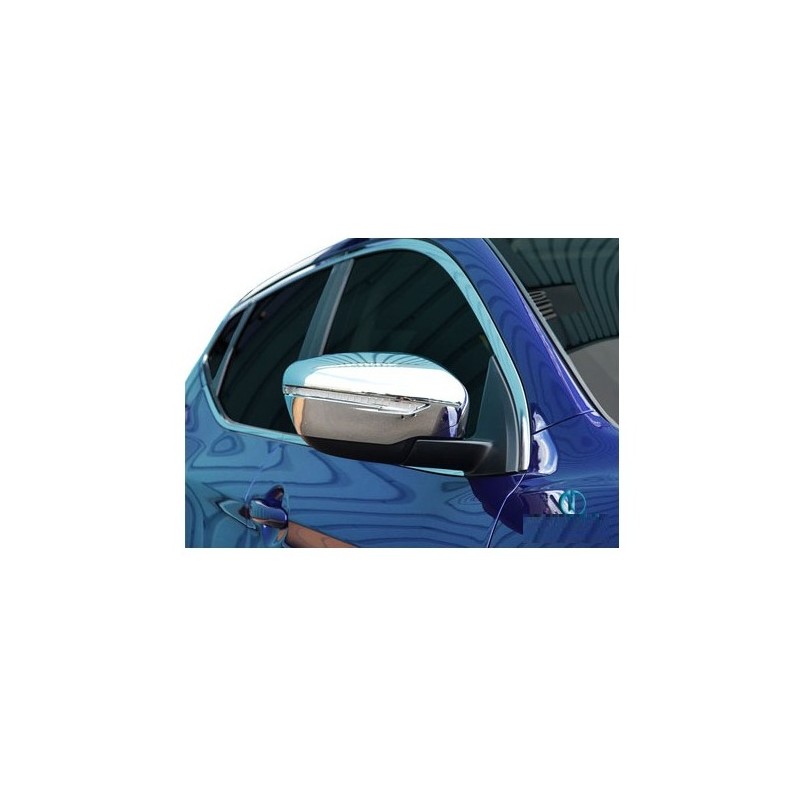 CUBRE CARCASAS CROMADAS RETROVISORES NISSAN QASHQAI II 2013 