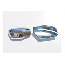 CUBRE CARCASAS CROMADAS RETROVISORES NISSAN QASHQAI II 2013 