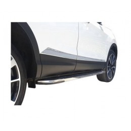 MOLDURAS LATERALES CROMADAS NISSAN QASHQAI II 2013  ACERO INOXID