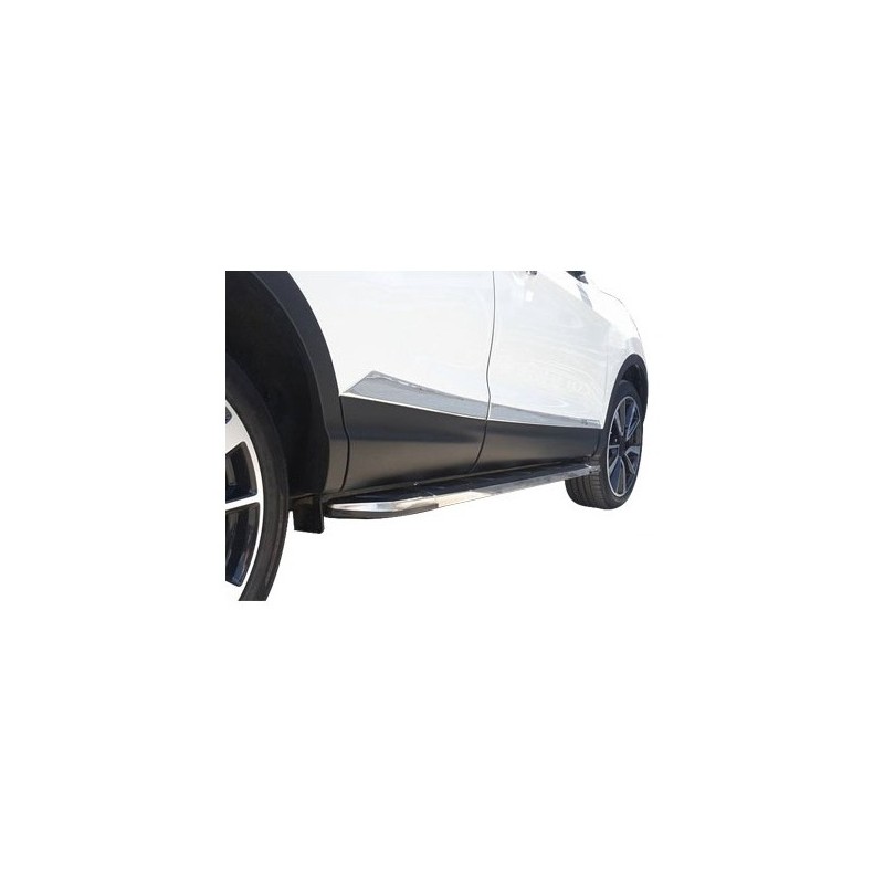 MOLDURAS LATERALES CROMADAS NISSAN QASHQAI II 2013  ACERO INOXID