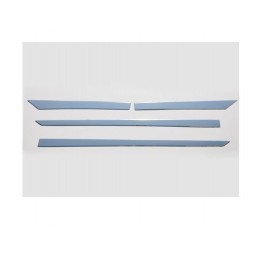 MOLDURAS LATERALES CROMADAS NISSAN QASHQAI II 2013  ACERO INOXID