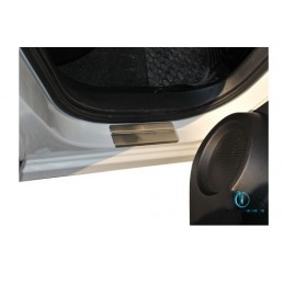 TALONERAS PUERTA ACERO INOXIDABLE NISSAN QASHQAI II 2013 