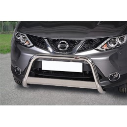 Defensa inox O60mm grabacion Homologacion CE NISSAN QASHAI 2