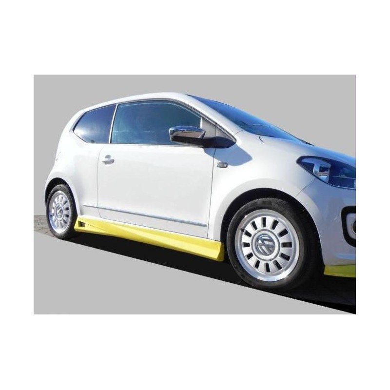 TALONERAS LATERALES TUNING VOLKSWAGEN UP CON ENTRADA DE AIRE