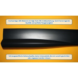 TALONERAS LATERALES TUNING  quot Turbo quot  OPEL CORSA D Facelift 2010 