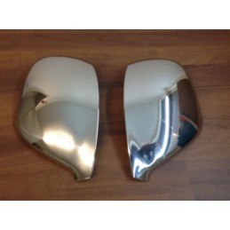 CUBRE CARCASAS RETROVISORES ACERO INOXIDABLE AUDI Q7 2006 