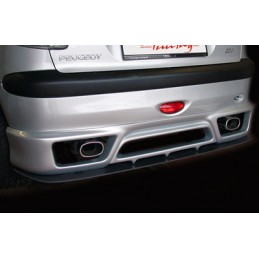 Escape trasero dere y izq Peugeot 206 sedan 160 X 80 mm 1 1i   1